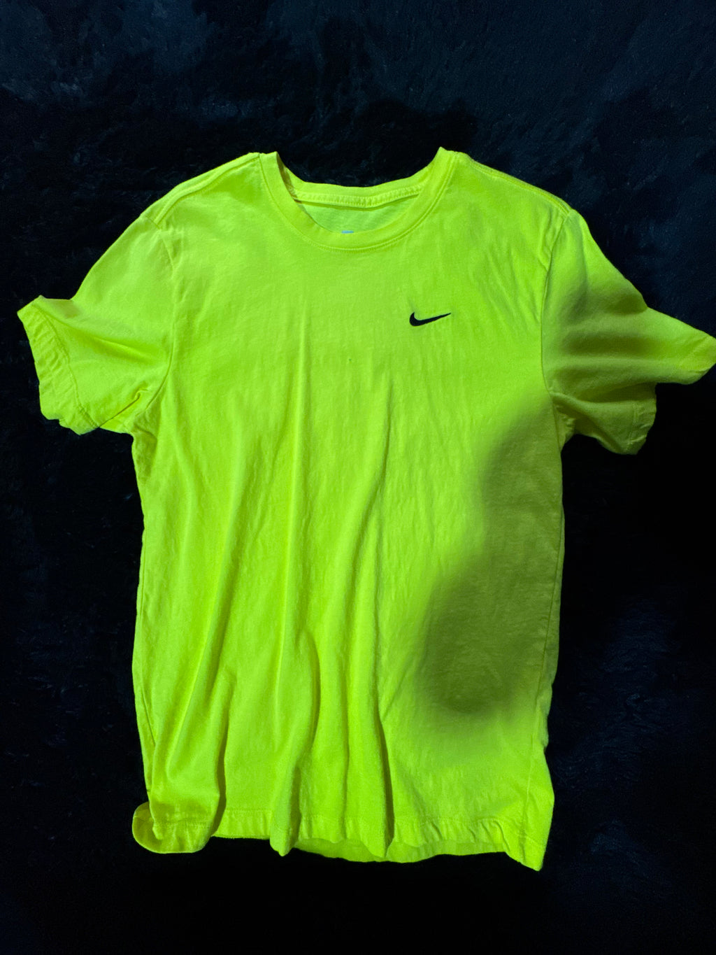 Nike tee yellow